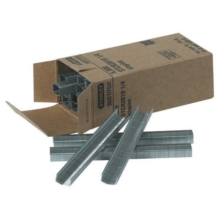 Bsc Preferred 1/4'' Stapling Hammer Staples, 5000PK BUY00031063